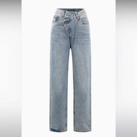 Asymmetric Straight Jeans -Micas - Picture 17 of 17